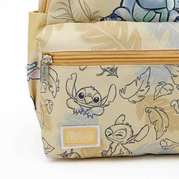 Stitch Mini Backpack – 13” Disney Nylon Bag with Angel & Scrump, Lilo and Stitch main image 5